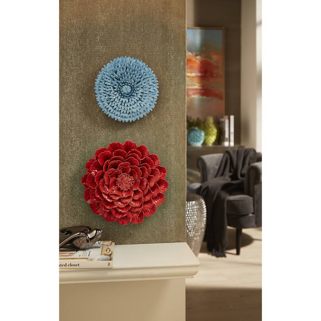 Kastania Porcelain Wall Flower