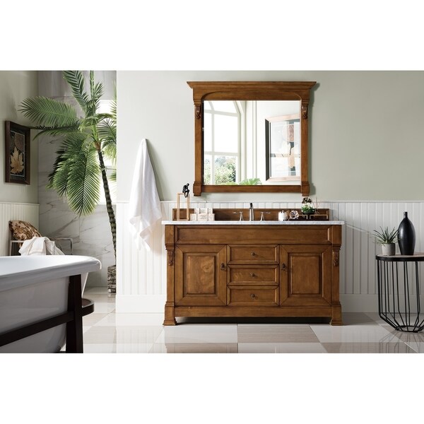 Brookfield Country Oak Single Cabinet Vanity