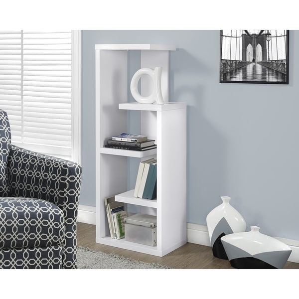 White Accent Display Unit
