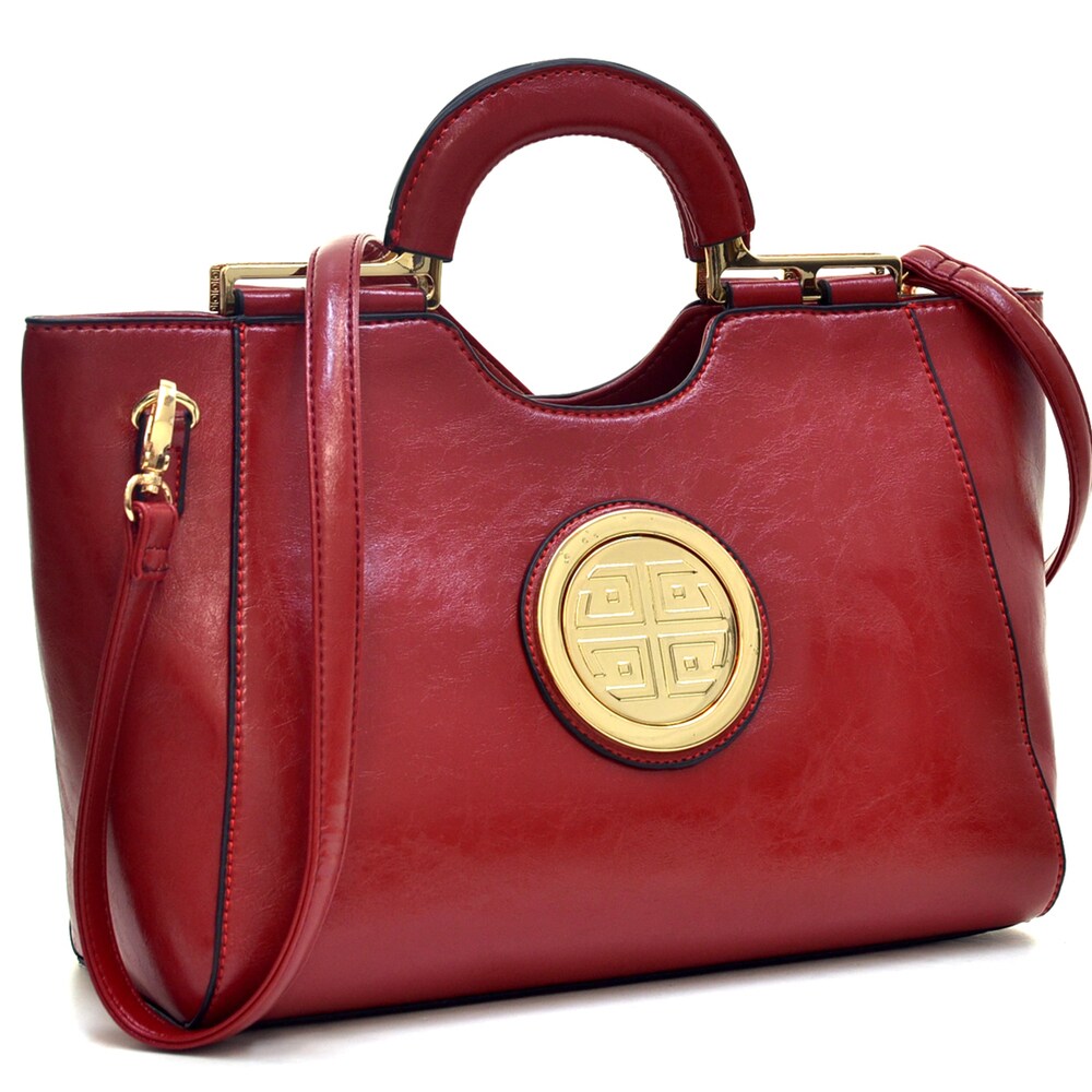 overstock leather handbags