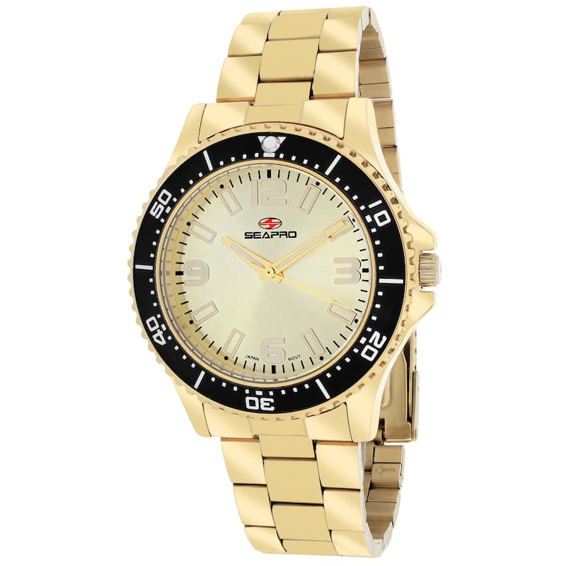 Seapro Women's SP5413 Tideway Round Gold Bracelet Watch