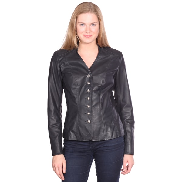 Christian Reed Women's May Leather Blazer