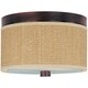 preview thumbnail 1 of 0, Elements Bronze 2-light Flush Mount