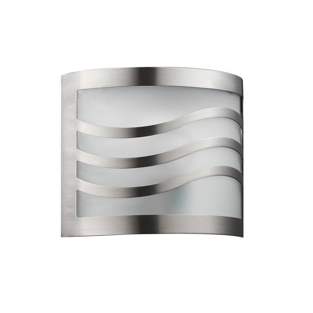 1-light Brushed Nickel Wall Sconce - Brushed Nickel