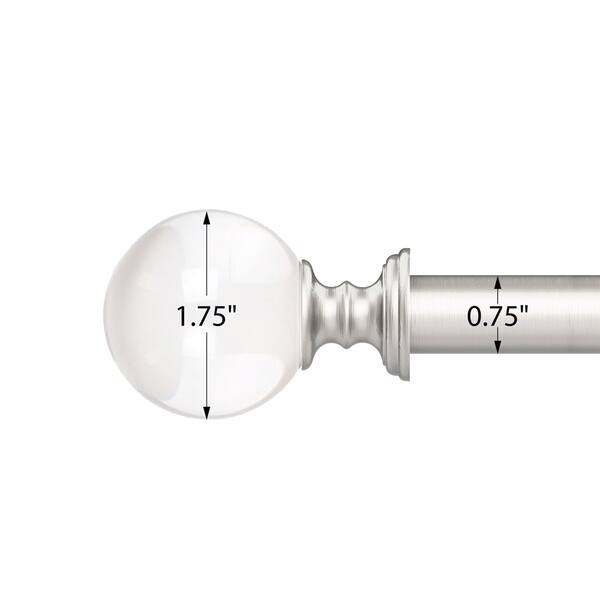 Shop Windsor Home Decorative Crystal Ball 48 86 Inch Adjustable