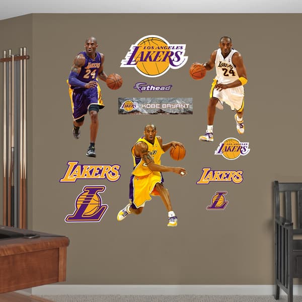 Fathead Kobe Bryant Hero Pack Wall Decals - Bed Bath & Beyond - 9663490