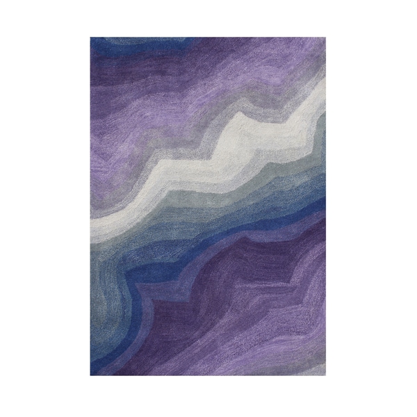 Alliyah Handmade Smoke Grey New Zealand Blend Wool Area Rug (9 x 12)