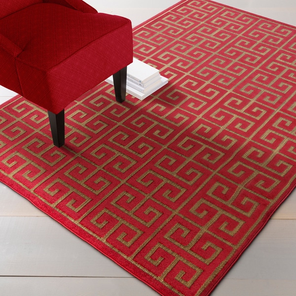 Miya Indoor/Outdoor Olefin Area Rug (5' x 7'6) Free Shipping Today