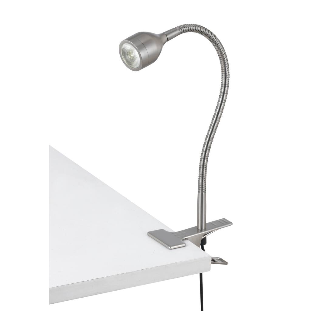 Cal Lighting LED 5-watt Gooseneck Clamp On Lamp