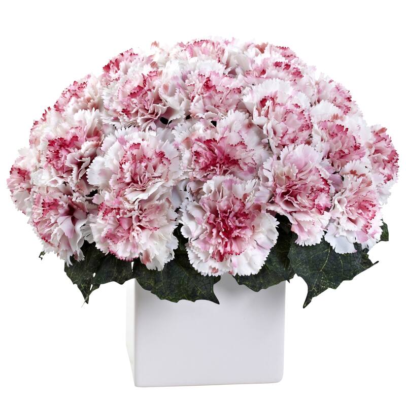 Carnation Arrangement with Vase