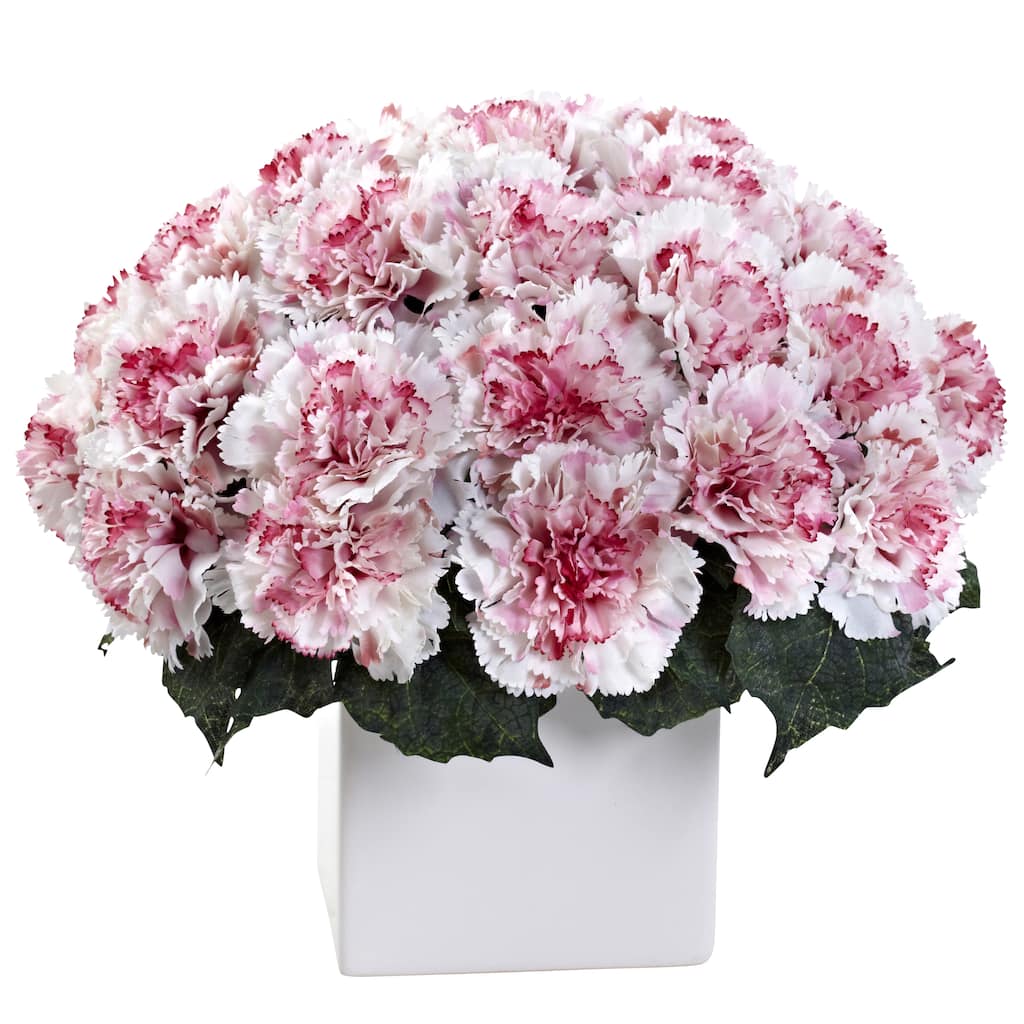 Carnation Arrangement with Vase