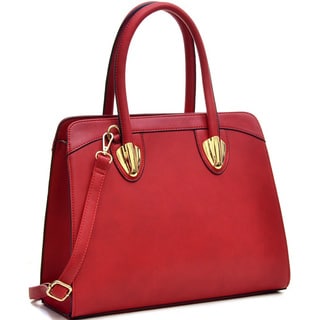 Dasein Patent Leather Satchel with Hidden Compartment - 17470870 ...