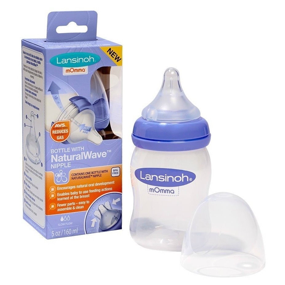 Lansinoh Biberon With Natura Wave Nipple 160ml