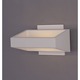 preview thumbnail 4 of 3, Alumilux White Aluminum Wall Sconce