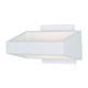 preview thumbnail 2 of 3, Alumilux White Aluminum Wall Sconce