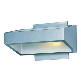 Alumilux Silver Aluminum Wall Sconce