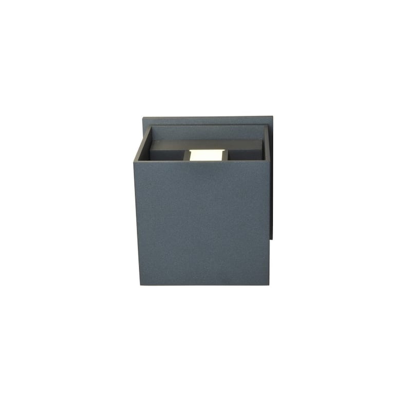 Alumilux E41308-BZ Grey Box Aluminum Wall Sconce