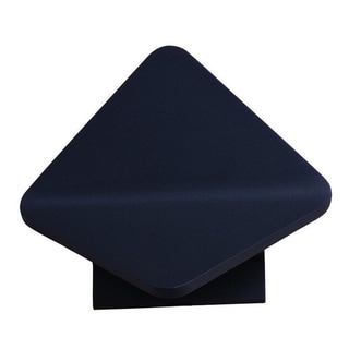 Alumilux Black Folded Diamond Aluminum Wall Sconce