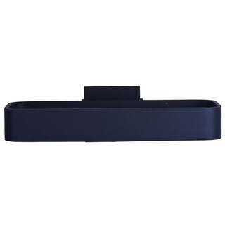 Alumilux E41324-BZ Open Rectangular Black Aluminum Wall Sconce