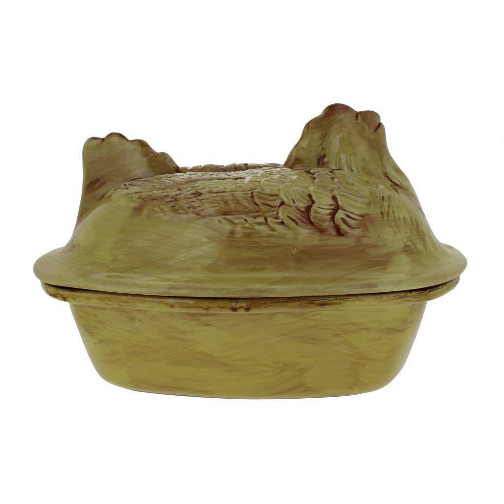 French Home Cilantro Italian Stoneware Oven/ Stovetop Roaster