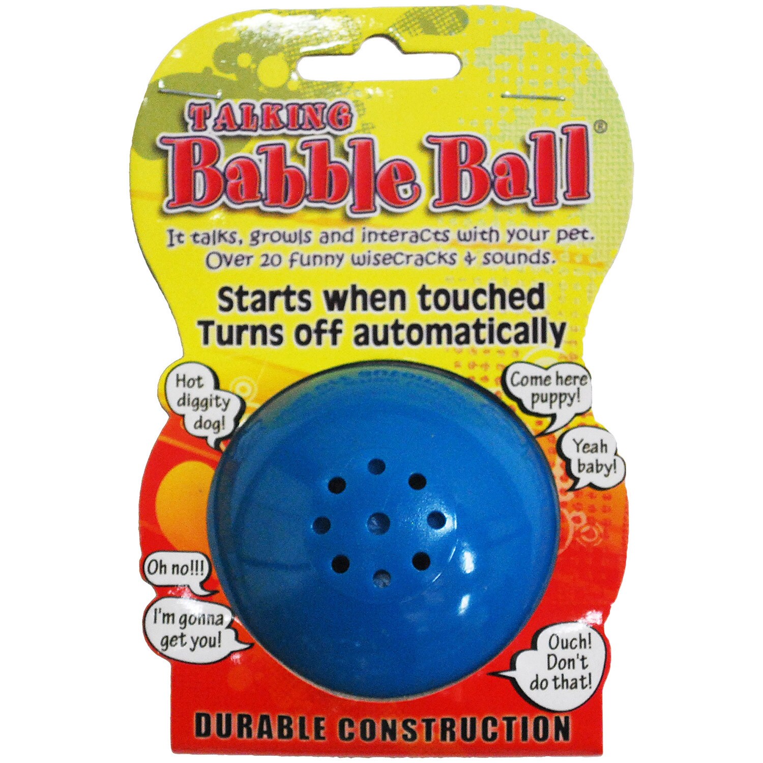 talking babble ball