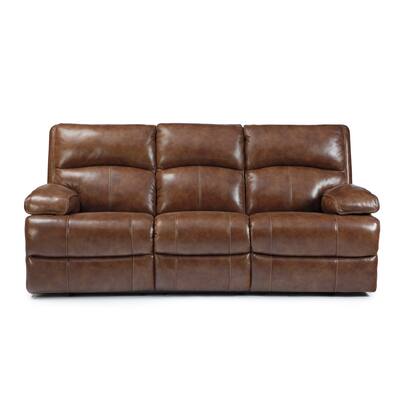 Signature Designs by Ashley Lensar Reclining Nutmeg Sofa