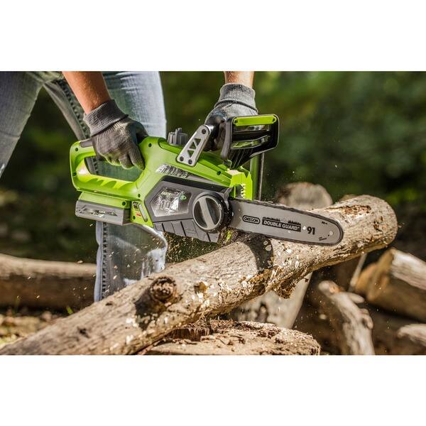 Shop Earthwise 10 Inch Cordless 20 Volt Lithium Ion Chain