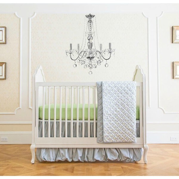 Summer Infant Classic Garden Grey 4-piece Crib Bedding Set ...