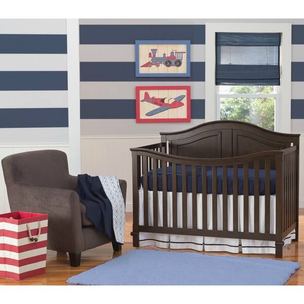 Shop Summer Infant Nautical Navy 4 Piece Crib Bedding Set