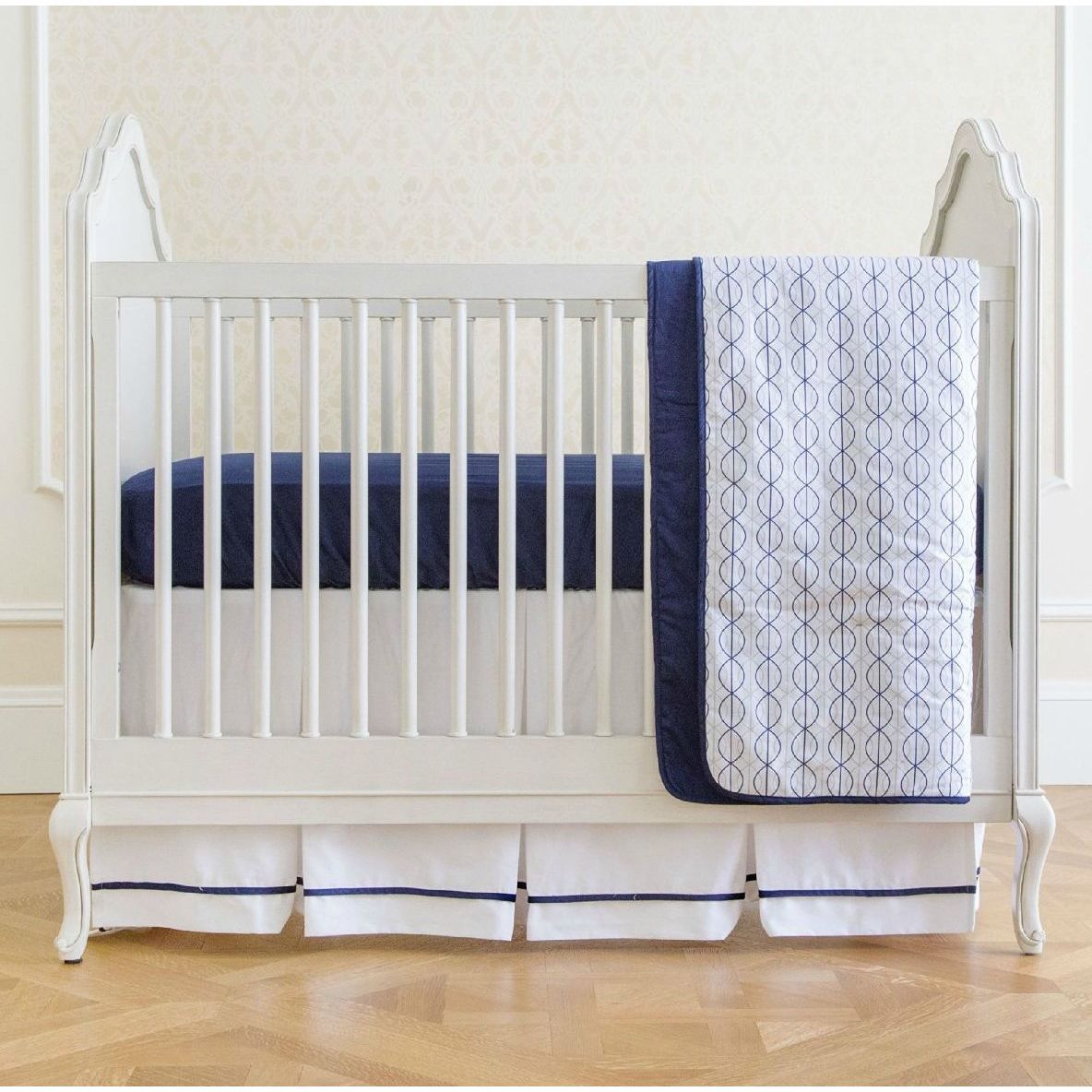 Shop Summer Infant Nautical Navy 4 Piece Crib Bedding Set