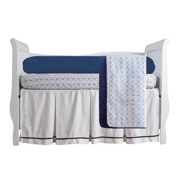 Shop Summer Infant Nautical Navy 4 Piece Crib Bedding Set