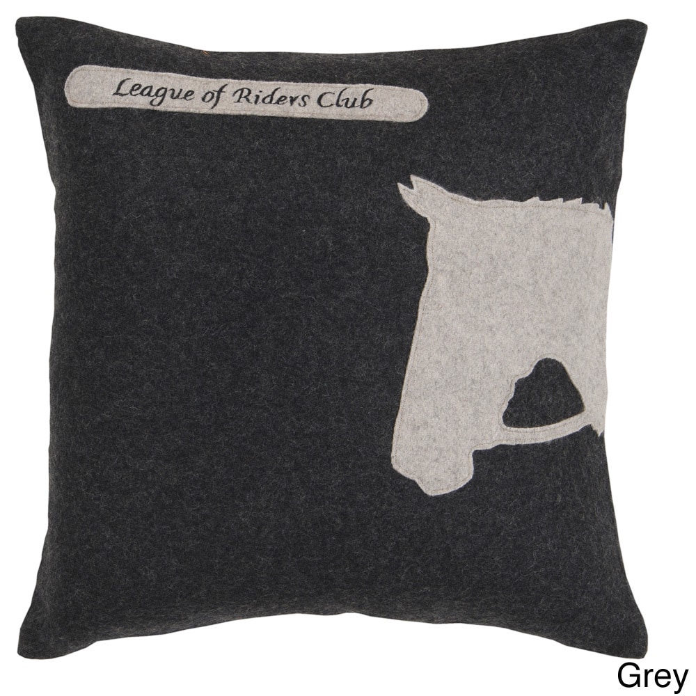 Decorative Krieger Horse Pillow