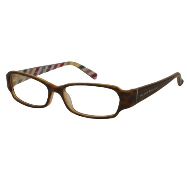 Kate Spade Womens Gene Brown / Inside Stripe Rectangular ...