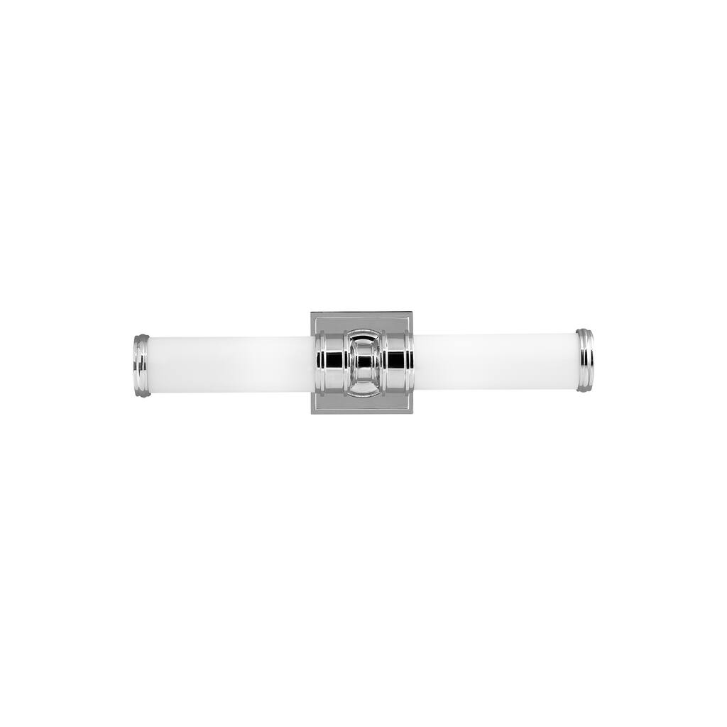 Feiss Payne 2 - Light Vanity Strip, Polished Nickel - Silver