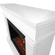 preview thumbnail 4 of 5, Kennedy Grand Electric White Fireplace by Real Flame