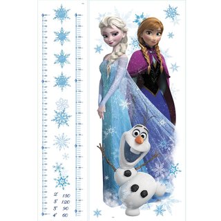 Frozen Elsa, Anna and Olaf Peel and Stick Giant Growth Chart