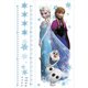 preview thumbnail 1 of 1, Frozen Elsa, Anna and Olaf Peel and Stick Giant Growth Chart