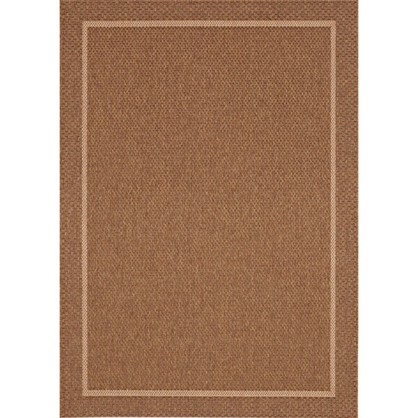 Loft Gracie Border Natural Design Rug - 7'10 x 10'