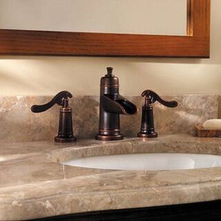 Shop Pfister Ashfield Lavatory 49 Widespread Faucet F 049 Yp1u