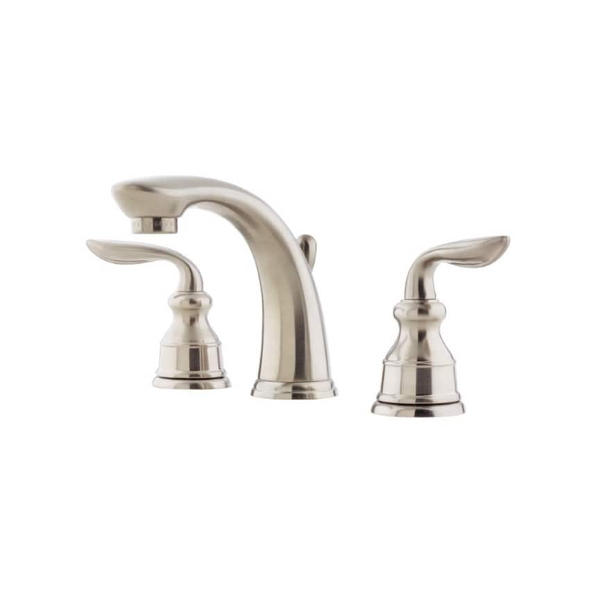 Pfister Avalon Lavatory 49 AV 8IN Widespread 2-handle Brushed nickel Faucet