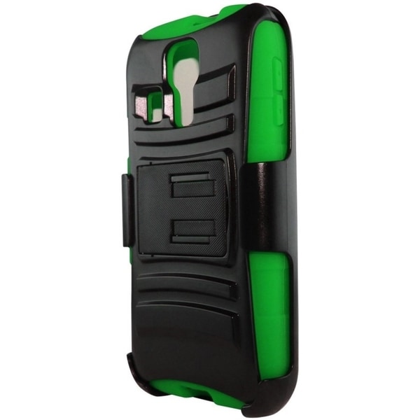 INSTEN Advanced Armor Hybrid Rubberized Hard PC Silicone Phone Case