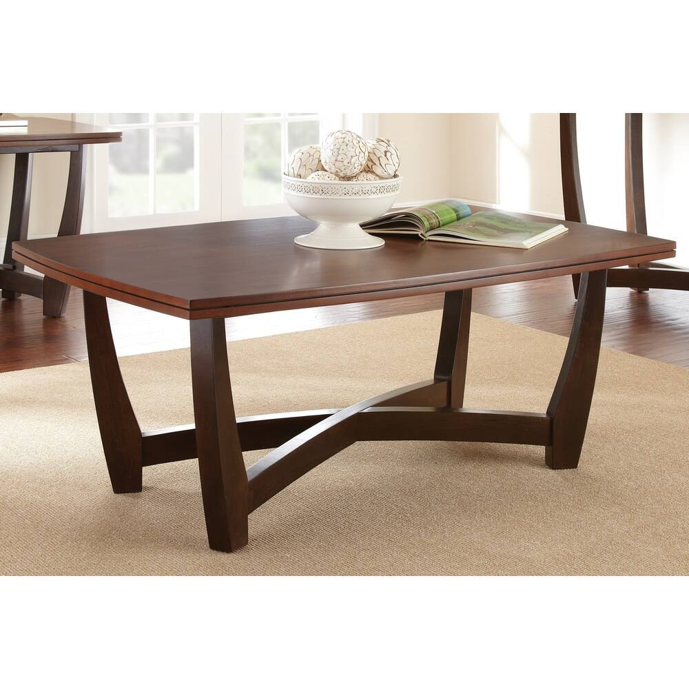 Steve Silver Kassel Two-tone Large Coffee Table