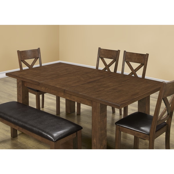Walnut Veneer 42 X 60 78 Inch Dining Table Ships To Canada Walnut Veneer 42 X 60 78 Inch Dining Table