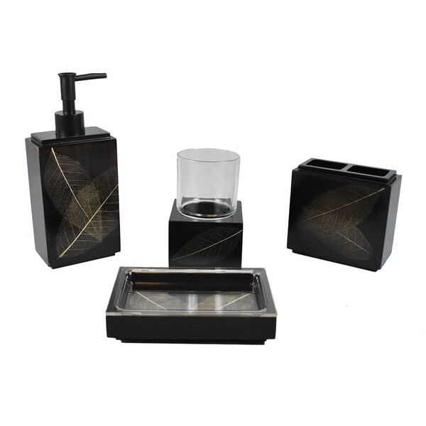 Sherry Kline Riviera 4-piece Bath Accesory Set