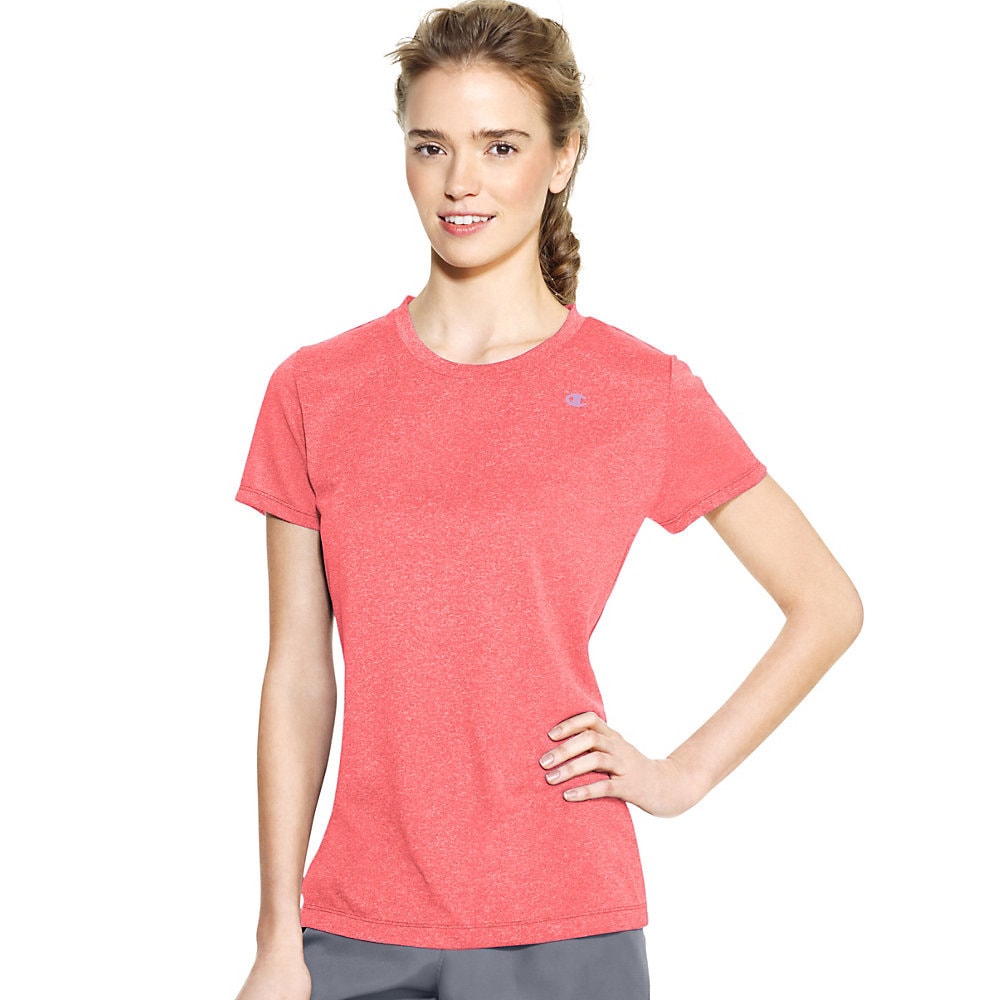 champion women's powertrain heather tee