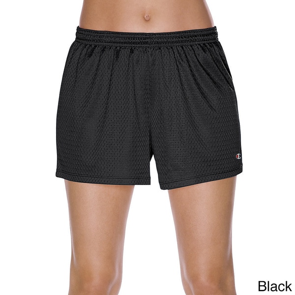 womens black champion shorts