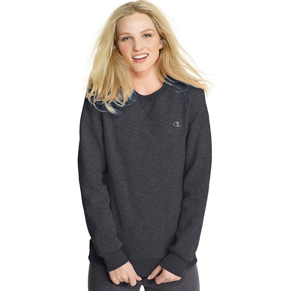 champion eco fleece crewneck womens sweatshirt