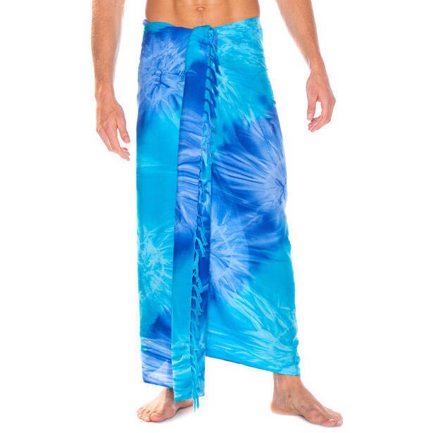 1 World Sarongs Mens Tie Dye Sarong Indonesia Free Shipping On