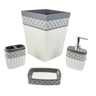 Sherry Kline Fresh 4-piece Bath Accesory Set