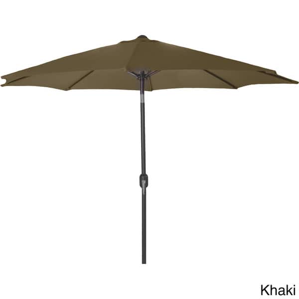 jordan manufacturing khaki market 4 ft patio umbrella Patiokingdom Outdoor with LED, Solar Umbrella w/Tilt Umbrella Beige / 9FT With its durable construction and high PatioKingdom 9FT Outdoor Umbrella, Autotilt